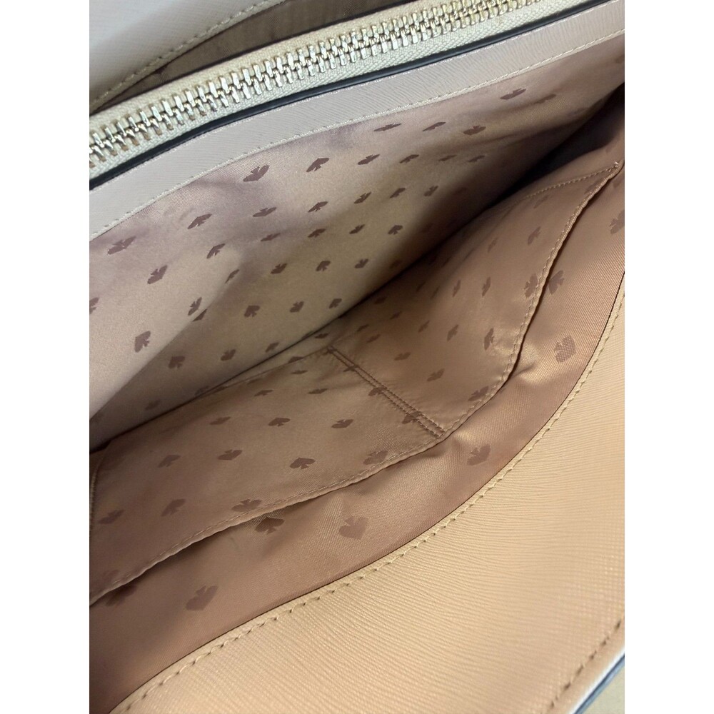 Kate Spade Cameron Large Colorblock Laptop Tote – Black/White/Beige - Picture 13 of 16